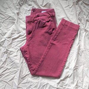 Old Navy Burgundy Pixie Ankle Pants, size 2